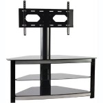 Omnimount Elements 503FP 3 Shelf Flat Panel Floor Stand for Most 42 Inch to 55 Inch Flat Panels
