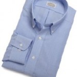 EAGLE Mens 100 Percent Cotton Broadcloth Non Iron Long Sleeve Dress Shirt