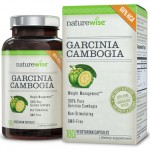 NatureWise Garcinia Cambogia Extract Natural Appetite Suppressant and Weight Loss Supplement, 180 Count, 500mg