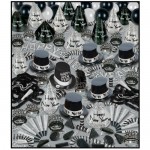 Silver Bonanza New Year's Eve Party Assortment for 100