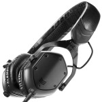 V-MODA XS On-Ear Folding Design Noise-Isolating Metal Headphone (Matte Black Metal)
