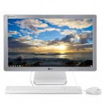 LG ChromeBase 22CV241-W 22-Inch All-in-One Cloud Desktop