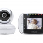 Motorola MBP33S Wireless Video Baby Monitor with 2.8-Inch Color LCD, Zoom and Enhanced Two-Way Audio1