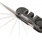 Smiths Consumer Products PP1 Pocket Knife Sharpener, Sharpens all type of knives, Fast & Easy Pull Thru Design.