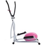 Sunny Health and Fitness Pink Magnetic Elliptical Trainer
