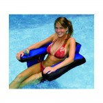 Swimline Fabric Covered U-Seat Pool Inflatable