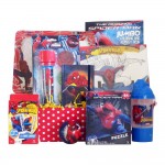 Valentines Day Gift Baskets Full of Activity Ideal for for Boys Under 9 Presented By Spiderman Hero