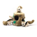 yjen Hide-A-Squirrel Puzzle Toy for Dogs