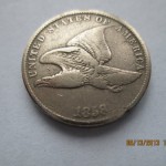 1857-1858 Flying Eagle Indian Cent