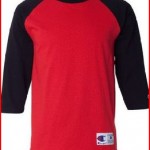 Champion T1397 Cotton Tagless Raglan Baseball T-Shirt