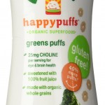 Happy Baby Organic Green Puffs, 2.1000-ounces (Pack of6)