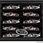 NASCAR Sprint Cup Black Framed Wall Mountable Logo Display Case