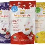 Organic Baby Food Happy Yogis Yogurt Snacks-Banana Mango, Mixed Berry, and Strawberry- 1 oz Packs, 3-Count