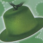 Set of 10 Green Derby Hat St. Patrick's Day Novelty Lights - Green Wire