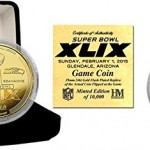 Super Bowl 49 Gold Flip Coin