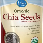 Viva Labs Organic Chia Seeds Raw and Non-GMO, 1lb bag