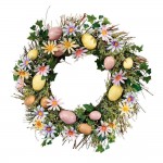 Miles Kimball Easter Egg And Daisy Wreath