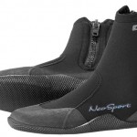 NeoSport Wetsuits Premium Neoprene 3mm Hi Top Zipper Boot