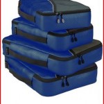 Packing Cubes Value Set for Travel - 4 Organizers With Documents Protector bag