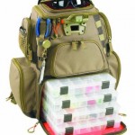 Wild River by CLC WT3604 Tackle Tek Nomad Lighted Backpack with Four PT3600 Trays