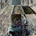 Allen Company Instant Roof Tree Stand Umbrella (Oakbrush, 57-Inch)