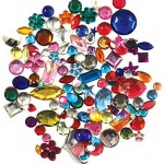 Forever In Time Gemstone Embellishments, Assorted Shapes, Colors and Sizes, 30gm