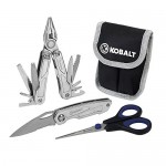 Kobalt 15-in1 Multi-tool with Bonus, Knife Scissors and Pouch