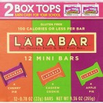 Larabar Gluten Free Fruit & Nut Food Mini Bars, Variety Pack of Cherry Pie, Apple Pie, Cashew Cookie