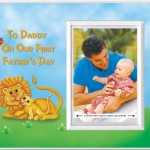 To Daddy on Our First Father's Day - Picture Frame Gift