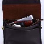 VIDENG POLO® Newest Men's Genuine Leather RFID Blocking Secure Briefcase Shoulder Messenger Bag