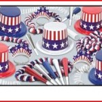 Beistle Company Mens Spirit of America Patriotic Party Assortment for 10 People