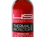HSI PROFESSIONAL #1 THERMAL PROTECTOR 450 WITH ARGAN OIL FOR FLAT IRON, INFUSED WITH VITAMINS A,B,C & D. CREATES SILKY, SMOOTH AND HEALTHY HAIR. SULFATE FREE. MADE IN USA. NO MORE SPLIT ENDS