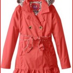 Pink Platinum Big Girls' Double Leopard Jacket