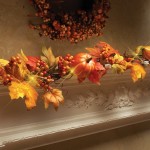 Led Lighted Fall Floral Garland Garland
