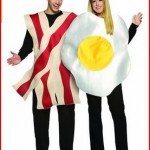 Rasta Imposta Bacon and Eggs Couples Costume
