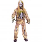 Skeleton Zombie Costume - Medium