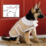 Shearling Fleece Dog Winter Coat